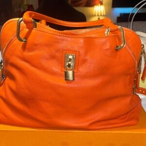 Pre owned Marc Jacobs Bright Orange Shoulder Bag
